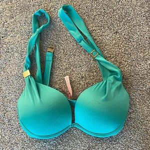 Victorias Secret turquoise swim top
